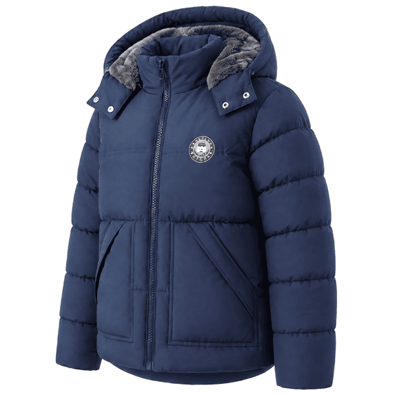 Boys Winter Coats with Hood Insulated Kids Puffer Jacket for Snow