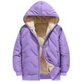 thumbnail image 1 of Boys Winter Jacket Thickened Zip up Coat for Children Youth Cold Weather Outdoor Windproof Winter Coat for Boys Girls, 1 of 9