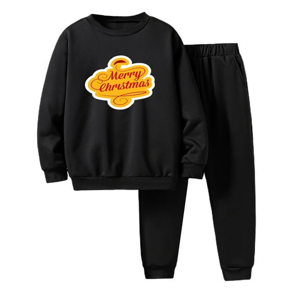 Boys Winter Outfits Size 8 Christmas Tree Print Hoodies for Boys 10-12 Tracksuit Jogger Pants Set Pullover Sweaters Outfits for Boys 10-12