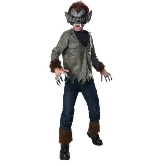 Boys Wolfman Halloween Costume Universal Studios Monsterville Small (4-6)