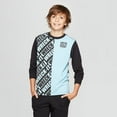thumbnail image 1 of Boys' Wreck-It Ralph Split Long Sleeve T-Shirt - Blue/Black XL, 1 of 1