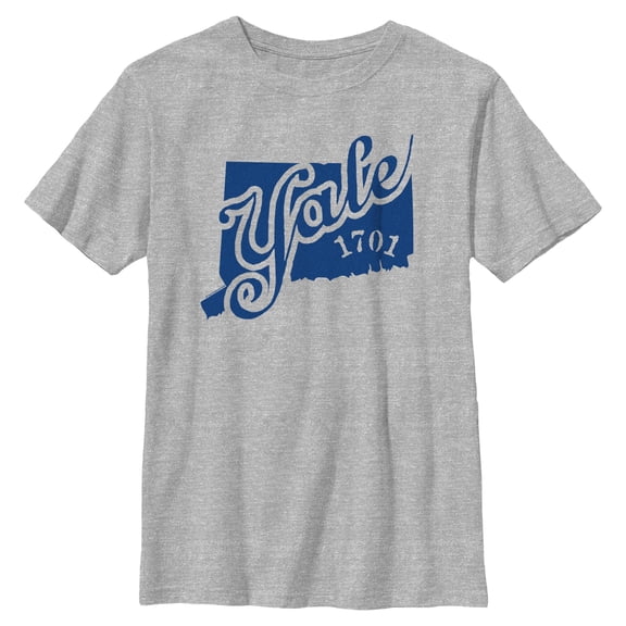 Boys Yale University 1701 School Logo T Shirt