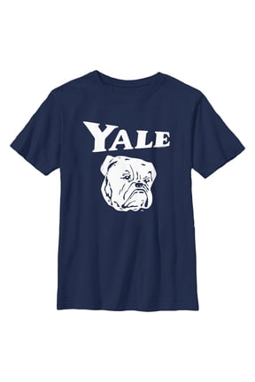 Boys Yale University Handsome Dan Face Logo T Shirt