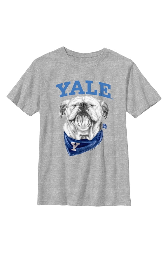 Boys Yale University Happy Handsome Dan Logo T Shirt
