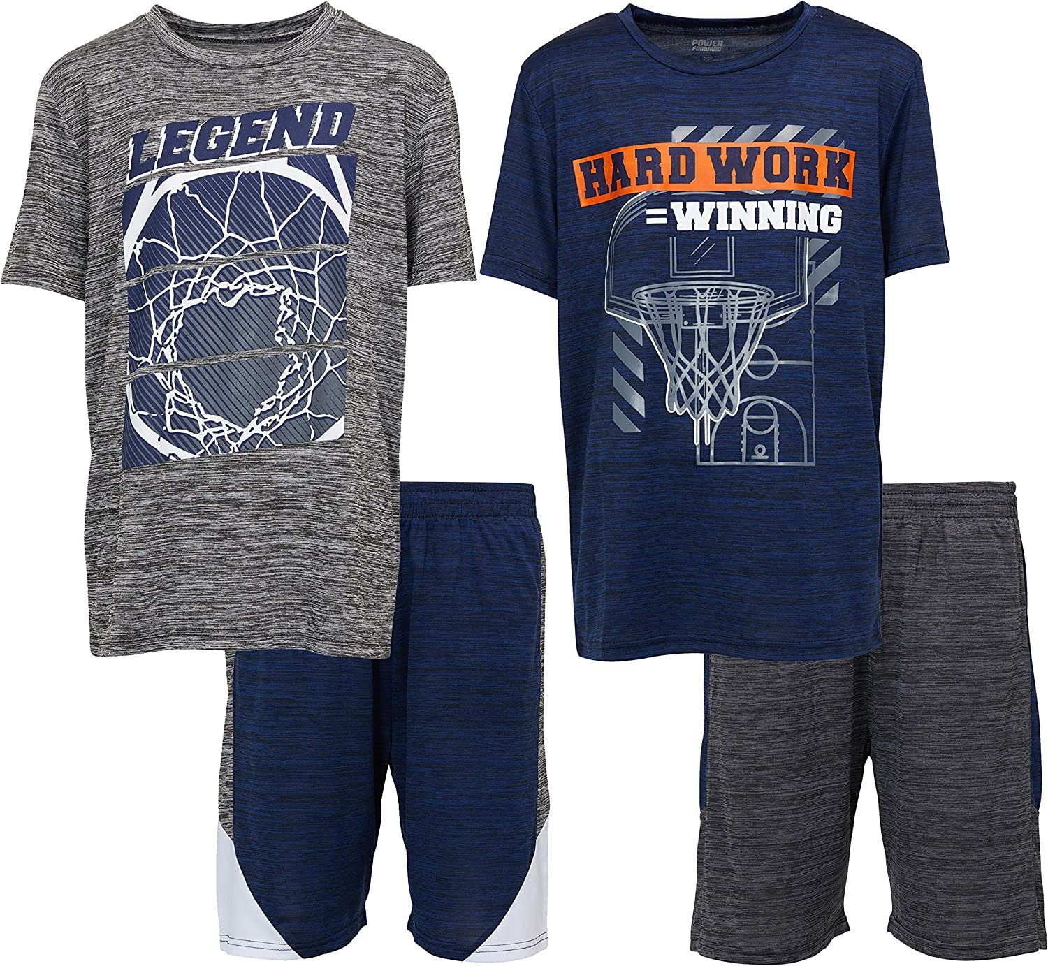 Boys Youth Big Kids Athletic Active Performance Sports 4