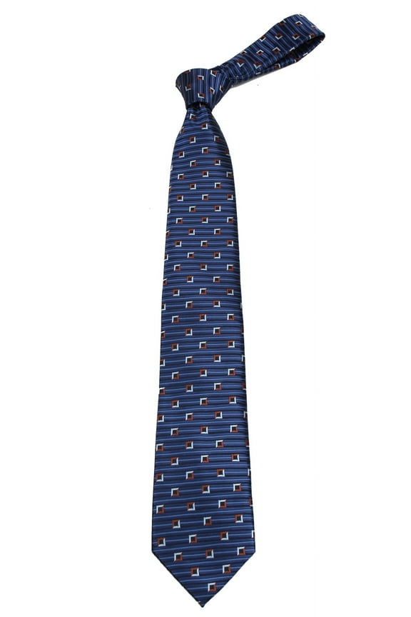 Boys Youth Navy Pattern Designer Necktie Ties
