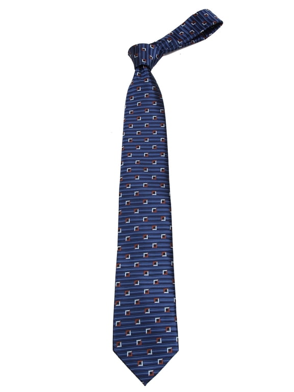Boys Youth Navy Pattern Designer Necktie Ties