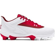 Boys Youth Under Armour Leadoff Low  Mid RM Jr 3.0 Baseball Cleats Shoes