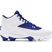 Boys Youth Under Armour Leadoff Low  Mid RM Jr 3.0 Baseball Cleats Shoes