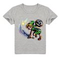 thumbnail image 1 of Boys Zelda Cotton Crew Neck Short Sleeve T-shirt Kids Casual Sport Top Summer T-shirt, 1 of 2