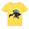 thumbnail image 1 of Boys Zelda Print Cotton Short Sleeve T-shirt Children's Casual Top for Summer T-shirt, 1 of 2