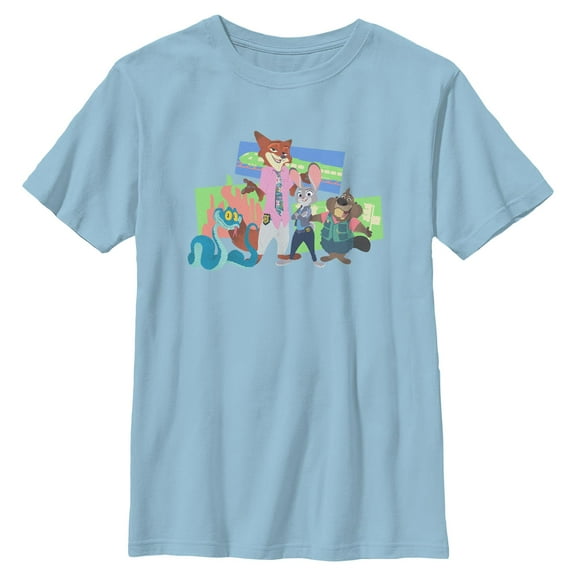 Boys Zootopia 2 Judy Hopps and Friends T Shirt