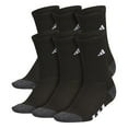 thumbnail image 1 of Boys adidas 6-pk. Crew Socks Color: Black Size: 8-9.5, 1 of 4