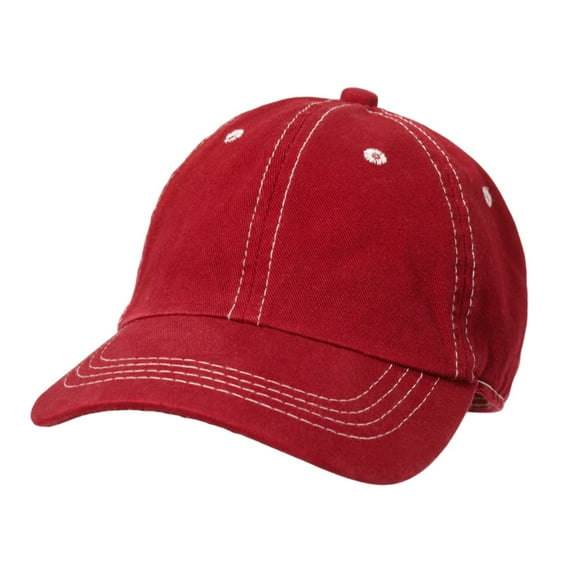Boys and Girls 100% Cotton Twill UPF 50+ Baseball Hat (Dyed Finished in USA*)