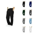 thumbnail image 1 of Boys and Girls Casual Athletic Joggers, Elastic Waist Straight Leg Open Bottom, Functional Pockets, Baggy Sweatpants, 1 of 7