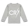 thumbnail image 1 of Boys and Girls Causal Cristiano Ronaldo Long Sleeve T-shirt with Novelty Print, Great for Season, 1 of 2