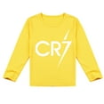 thumbnail image 1 of Boys and Girls Causal Cristiano Ronaldo Long Sleeve T-shirt with Novelty Print, Great for Season, 1 of 2