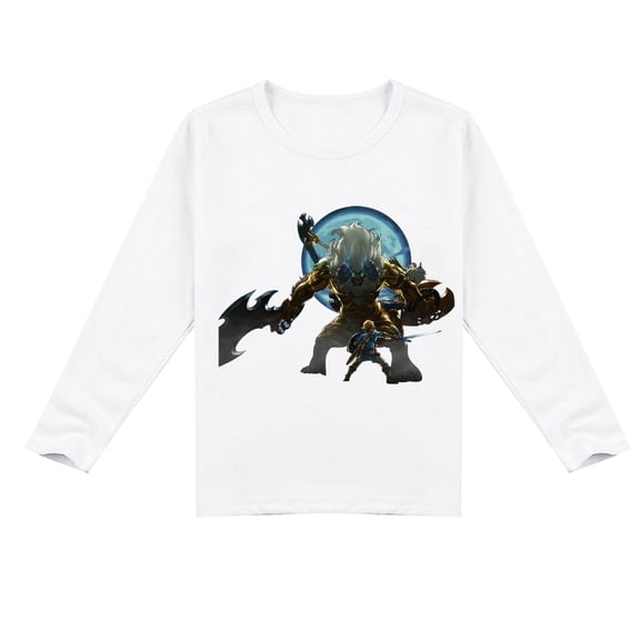 Boys and Girls Causal The Legend of Zelda Long Sleeve T-shirt with Novelty Print, Great for Season