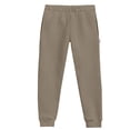 thumbnail image 1 of Boys and Girls Lightweight Soft Cotton Fleece Pocket Jogger | Dark Khaki, 1 of 4