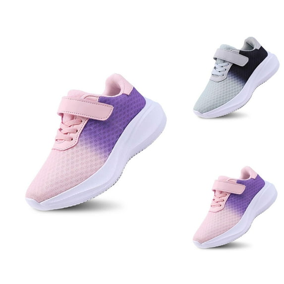 Boys and Girls Sneakers Lightweight Breathable Mesh Running Shoes For Kids Comfortable Casual Sports Footwear Toddler Athletic Walking Shoes