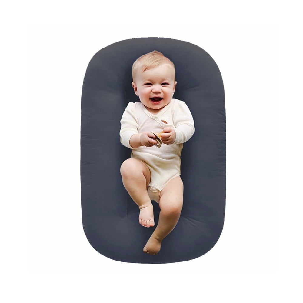 Boys and Girls Stretch Newborn Recliner Pillow, Baby Alphabet Recliner Pillow, Snug Removable Sofa Cushion, White, Super Soft Fit