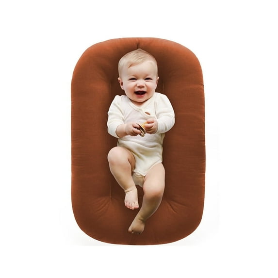 Boys and Girls Stretch Newborn Recliner Pillow, Baby Alphabet Recliner Pillow, Snug Removable Sofa Cushion, White, Super Soft Fit