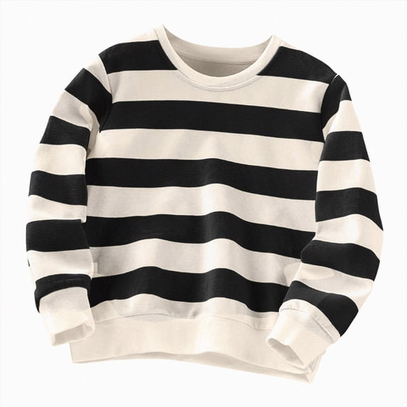Boys and Toddlers' Cotton Uniform Crewneck Pullover Sweater for 6-12 Months 12-24 Months 2T 3T 4T 5T 6T 7T 8T 9T Children 4-5 Years