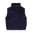 thumbnail image 1 of Boys and Toddlers' Polar Fleece Vest Full Zip Coat Warm Sherpa Outerwear, 1 of 5