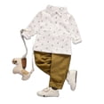 thumbnail image 1 of Boys' clothing suit children's leisure spring and autumn 2-piece gentleman's suit 1-4 years old baby clothes, 1 of 5