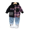 thumbnail image 1 of Boys' clothing suit children's leisure spring and autumn 2-piece leisure suit 1-4 years old baby clothes, 1 of 5
