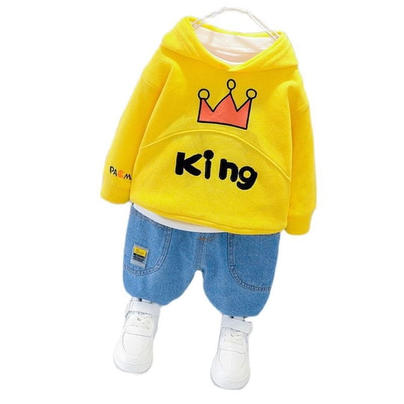 Boys' clothing suits children's leisure 1-4-year-old baby clothing Spring and Autumn 2-piece leisure suit