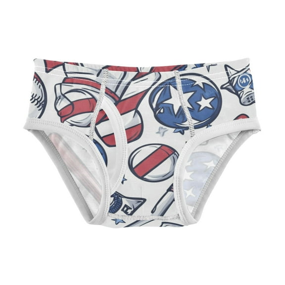 Boys cotton triangle briefs, safety standard, comfortable and breathable, children's underwear. American Sports Elements