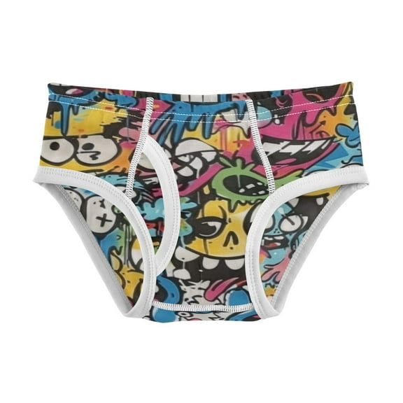 Boys cotton triangle briefs safety standard comfortable and breathable children's underwear The Little Monsters