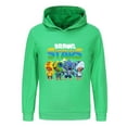thumbnail image 1 of Boys' hoodie, wilderness brawl, children's pure cotton hoodie, hooded sweatshirt, movie, TV, animation, game fan cartoon pullover hoodie, suitable for children aged 6-13, 1 of 3