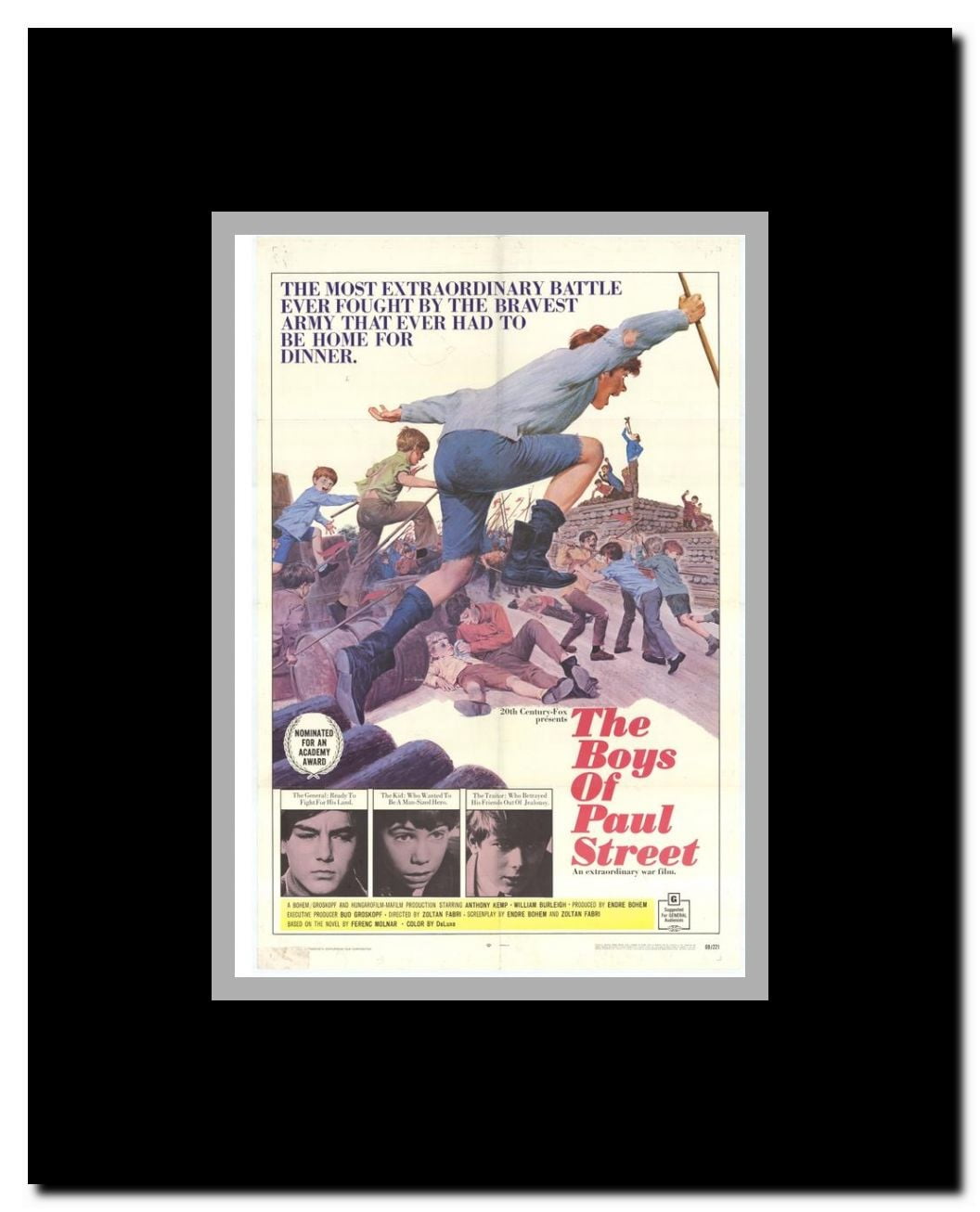 Boys of Paul Street Framed Movie Poster
