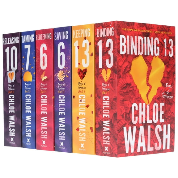 Boys of Tommen Series By Chloe Walsh 6 Books Collection Set - Fiction - Paperback