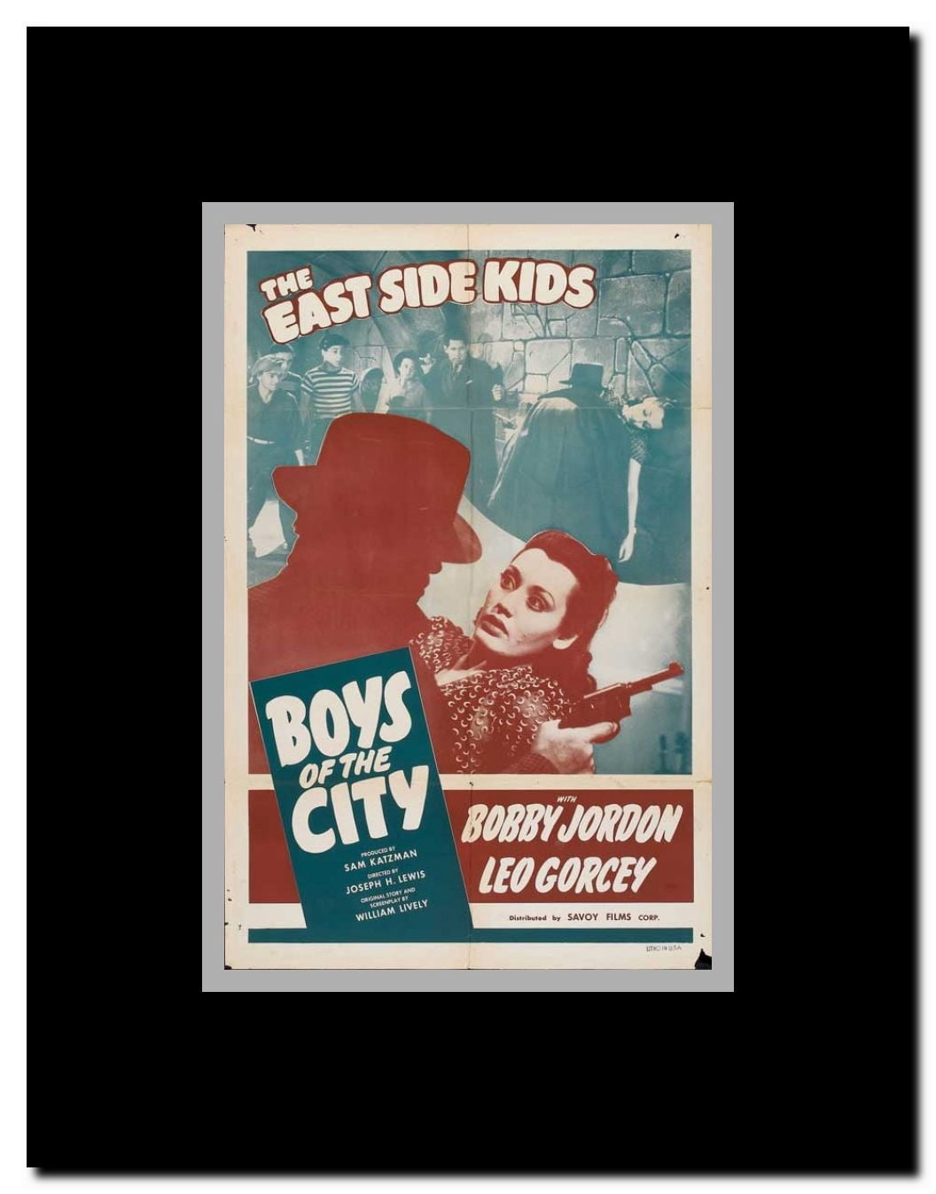 Boys of the City Framed Movie Poster