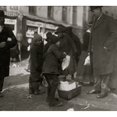 thumbnail image 1 of Boys packages a bag on Lemons in Boston Street Market Poster Print (18 x 24), 1 of 3