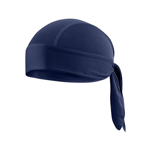 Boyscolos Cycling Cap for Unisex Cooling Helmet Liner, Sweat Wicking Dew Rag, Breathable Helmet Do Rags Rag for Men and Women Navy One Size