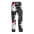 thumbnail image 1 of Boyscolos Halloween Pajama Pants Pumpkins Skeleton Print Pajama Bottoms Cute Soft Long Pjs Pants Lounge Drawstring Trousers Dark Gray S, 1 of 5