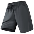 thumbnail image 1 of Boyscolos Men's Athletic Shorts Quick Dry Lightweight Contrast Elastic Drawstring Waist Running Workout Sports Shorts Dark Gray XL, 1 of 4
