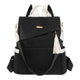 thumbnail image 1 of Boyscolos Travel Backpack Purse for Women, PU Leather Anti-theft Backpacks Casual Bag Fashion Ladies Multi Purpose Satchel Bags Black One Size, 1 of 5