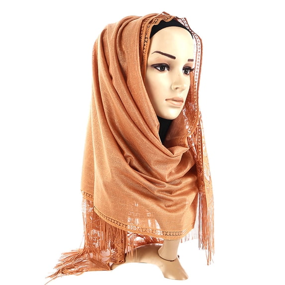 Boyscolos Women's Lace Scarf Shawls For Wedding Soft Lightweight Fashion Fringe Stole Wraps For Bride Bridesmaid Shawl five One Size
