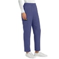 thumbnail image 1 of Boyscolos Women's Stretch Scrub Pants Mid Rise Pull On Workwear Cargo Pocket Full Elastic Waist Medical Uniform Comfortable, 1 of 4