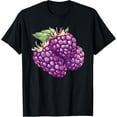thumbnail image 1 of Boysenberry Fruit Pop Art T-Shirt, 1 of 5