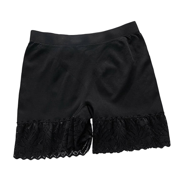 Boyshort Underwear for Women Seamless Boyshorts Womens High Waisted Body Shaper Underwear Panties for Under Dress Black One Size