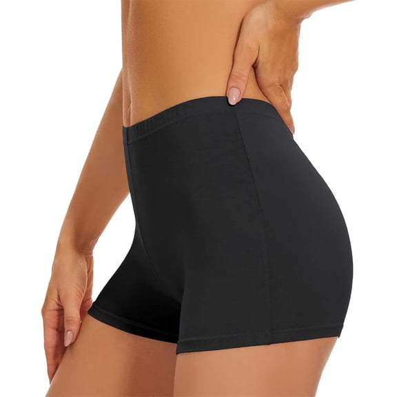 Boyshort Underwear for Women Seamless Cotton Boxer Shorts Anti Chafing Soft Ladies BoyShorts Panties