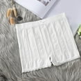 thumbnail image 1 of Boyshorts Panties for Women Women's Multi-Color Solid Color Seamless Dough Twists Pants Lace Lace Cotton Slip Seamless Mid Waist Fresh Underwear Pants White Free Size, 1 of 3