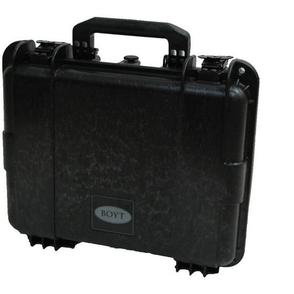 Boyt H15 Double Pistol Hard Case with Foam Insert 15" Black