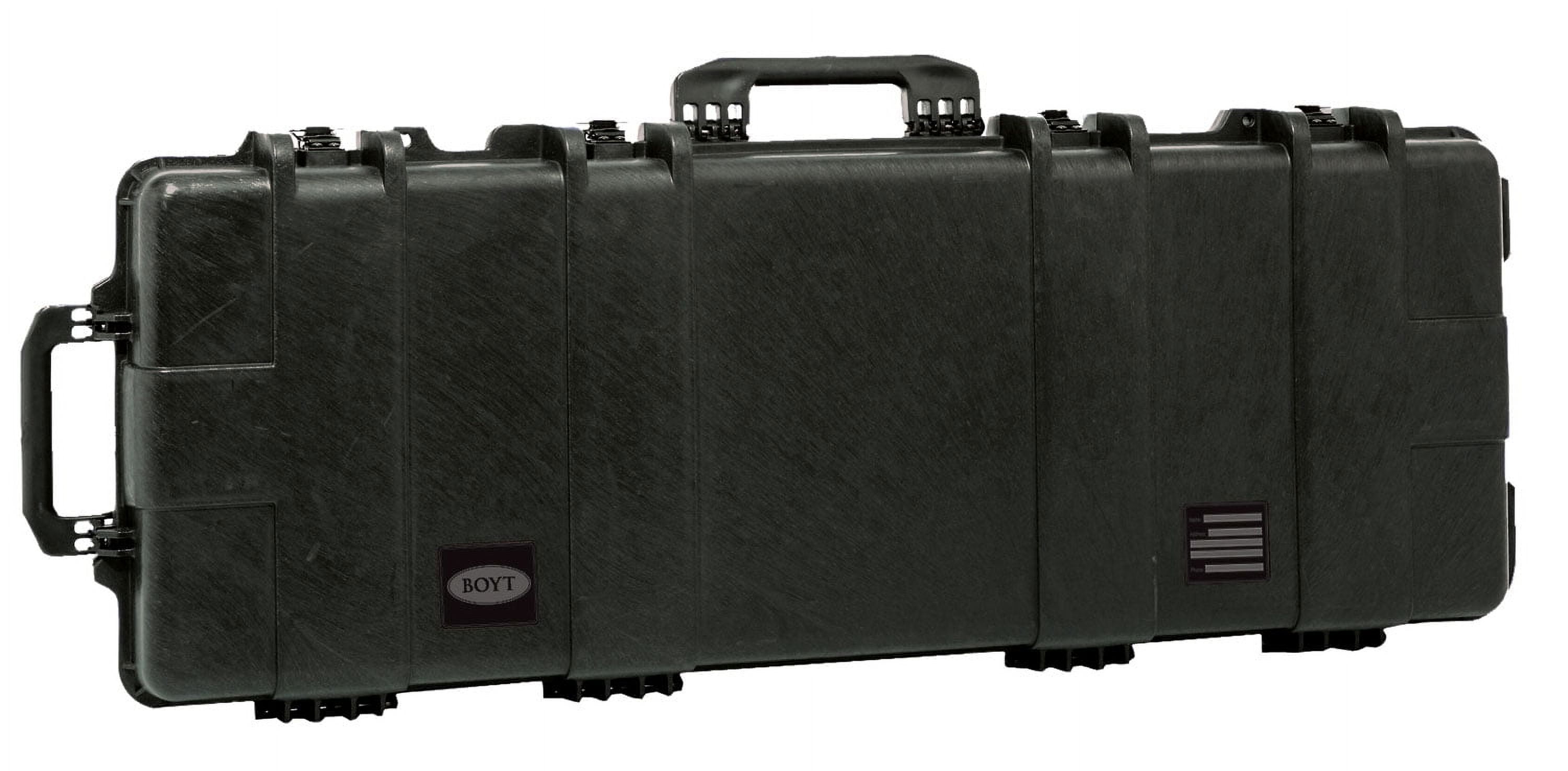 Boyt Harness Company H-Series Double Gun Case, Polypropylene, Black, 53.5" x 17.25" x 7"